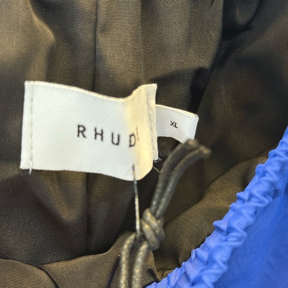 Rhude Blue Drawstring Shorts - New XL - Picture 4 of 5